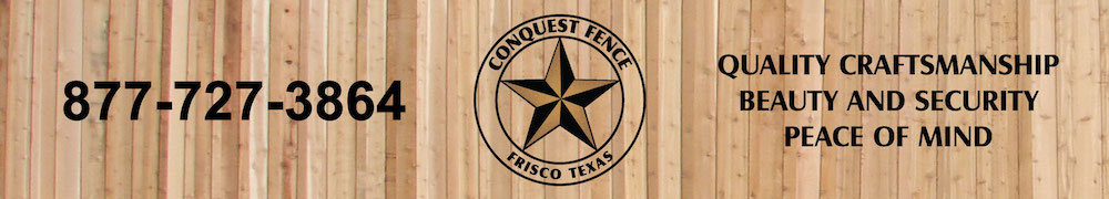 Your fence contractor in Frisco Plano Allen McKinney Dallas and all of DFW